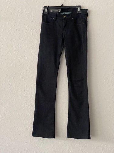 ARMANI EXCHANGE DAMEN DARK BOOT SKINNY LOW WAIST JEANS GR. 26