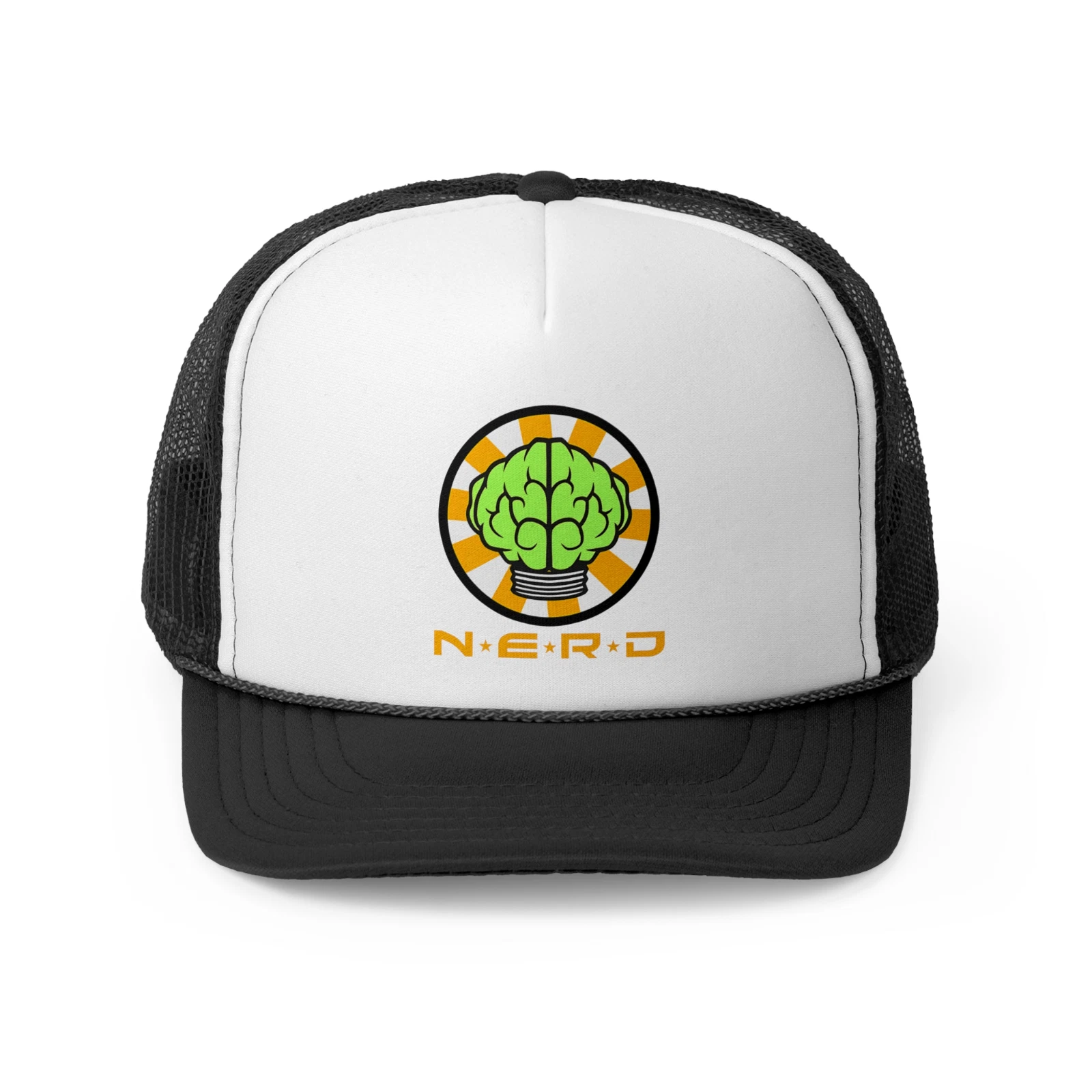 Vintage Neptunes Pharrell Williams N.E.R.D Black Mesh Snapback Trucker Hat