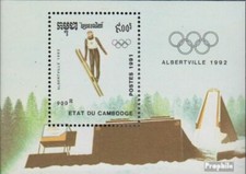 Cambodge Bloc 182 (complète edition) neuf avec gomme originale 1991 olympe. Jeux