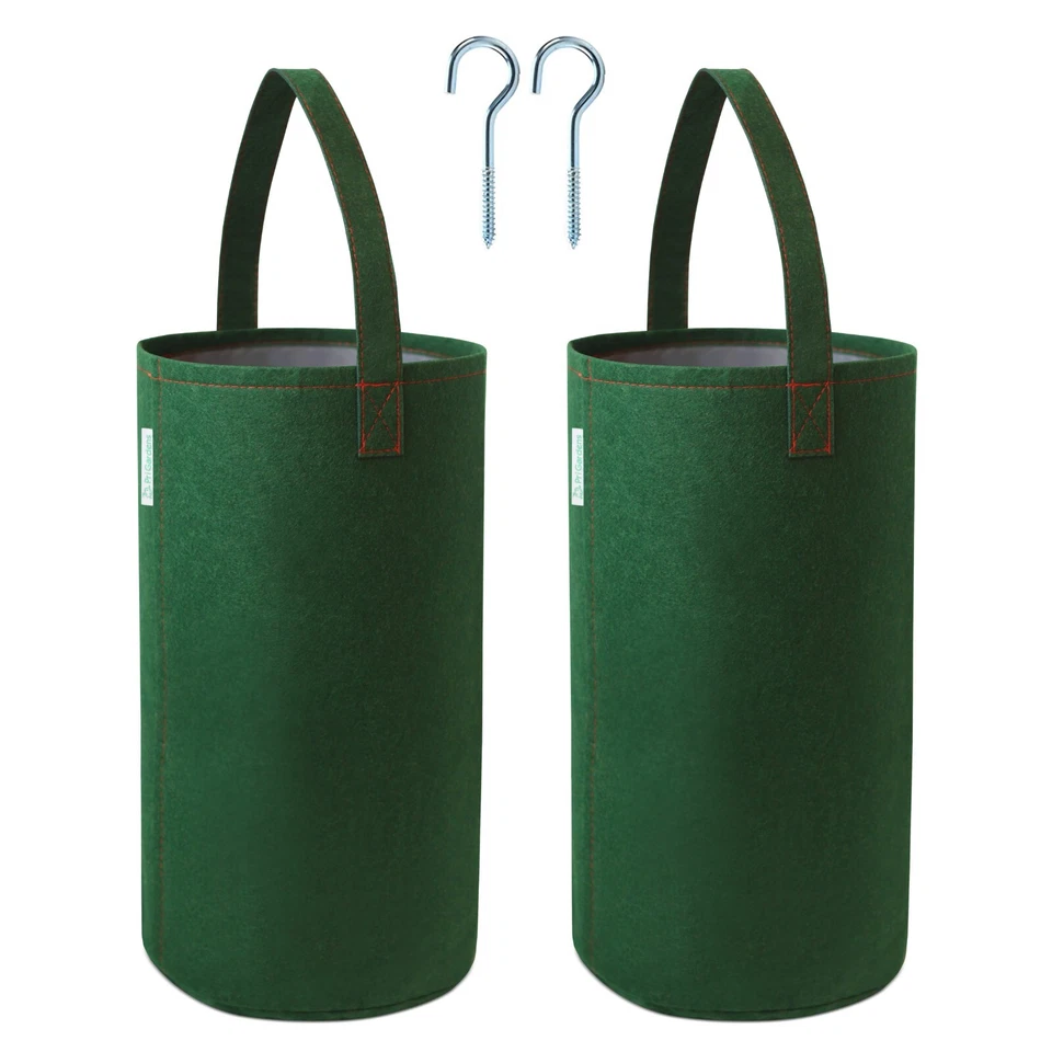 Maceta de tomate invertida Pri Gardens, paquete de 2 (plantas y suelo no incluidos) Foto 2 de 4