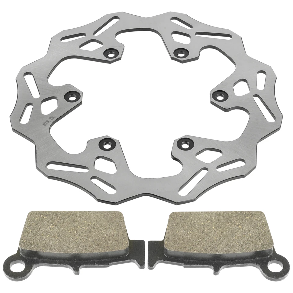 Rear Brake Disc Rotor W / Brake Pad Fits Yamaha YZ125 YZ250 YZ450F 2003 - 2025 - Image 4 of 4