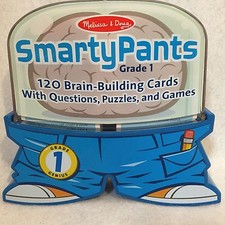 Melissa  Doug Smarty Pants Grade 1 120 Brain Building Cards