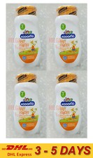 4 x KODOMO BABY POWDER NATURAL SOFT PROTECTION 3 WITH ORANGE AND CITRONELLA OIL