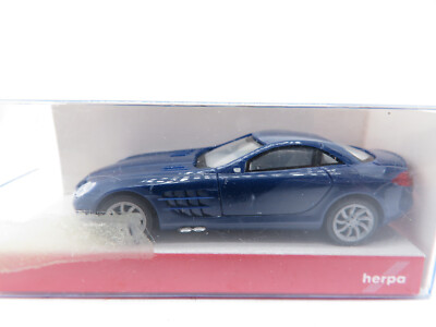 297-02HO - Herpa 1/87 023207 - MB SLR McLaren dunkelblau - top in OVP