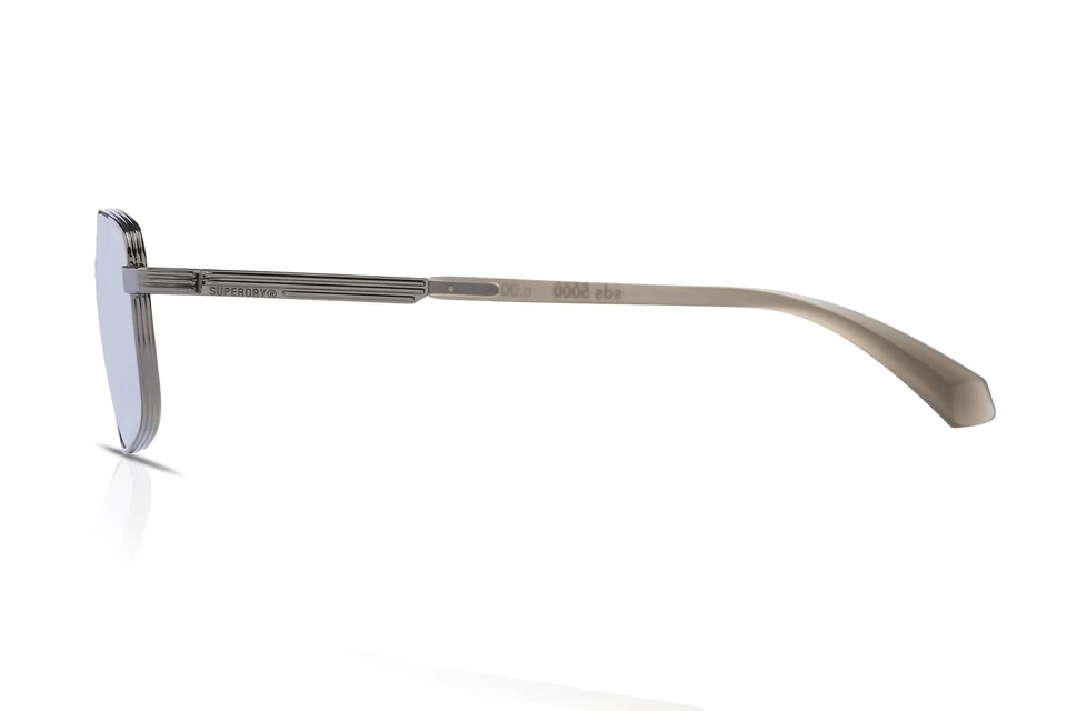 Superdry Sol Hombre Sds 5000 005 Mate Gunmetal/Humo Oficial Distribuidor - Imagen 3 de 4