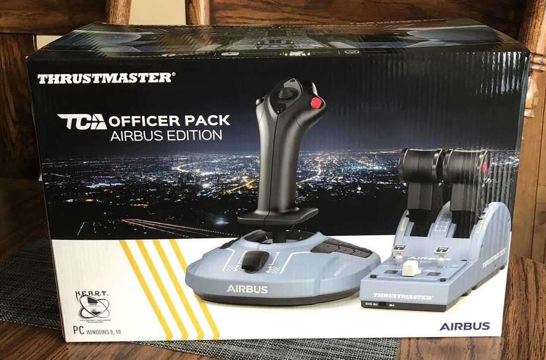 NEW Thrustmaster TCA Officer Pack Airbus Edition Flight Simulator 