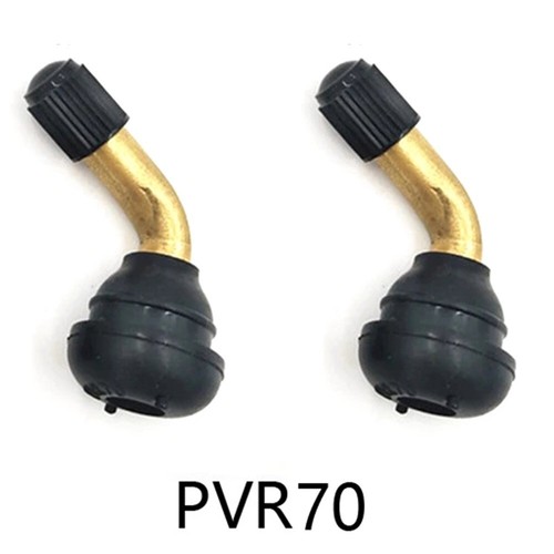 2 X Steli Valvola Pneumatici Tubeless per Scooter Elettrico Bici PVR70 60 50 45 Gradi - Foto 2 di 60