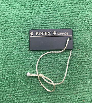 Genuine Rolex Green Danaos Hang Tag For Datejust Submariner GMT