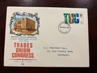 United Kingdom 1968 - 100 years Trades Union Congress FDC with stamp Edinburgh 1