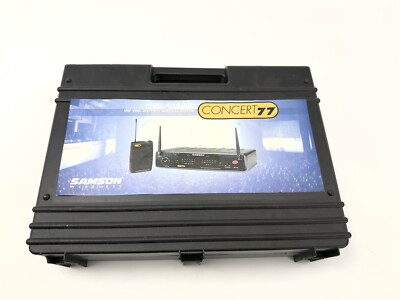 Samson Concert 77 Wireless Diversity System without Microphone UHF Wireless NEW