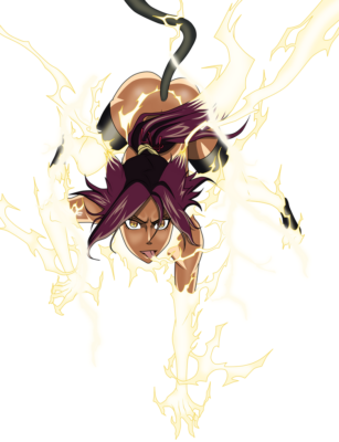 Yoruichi Bleach Waifu autocollant anime résistant aux intempéries 6