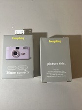 Heyday 35mm Camera with Built-in Flash Focus Free Soft Purple