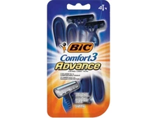 BIC Comfort 3 Advance Disposable Razors for Men for an Ultra-Soothing