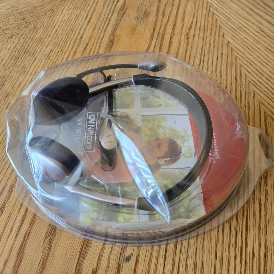 NEW GN Netcom 501SC Stereo PC Over-The-Head Headset in Original Packaging - Image 4 of 4