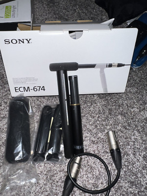 SONY ECM-674 Condenser Microphone