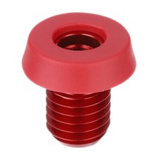 0.61" Billiard Cue Bottom Cover Billiard Cue Rubber Plug Protection Pad, Red