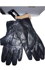 Women's Black Leather Gloves