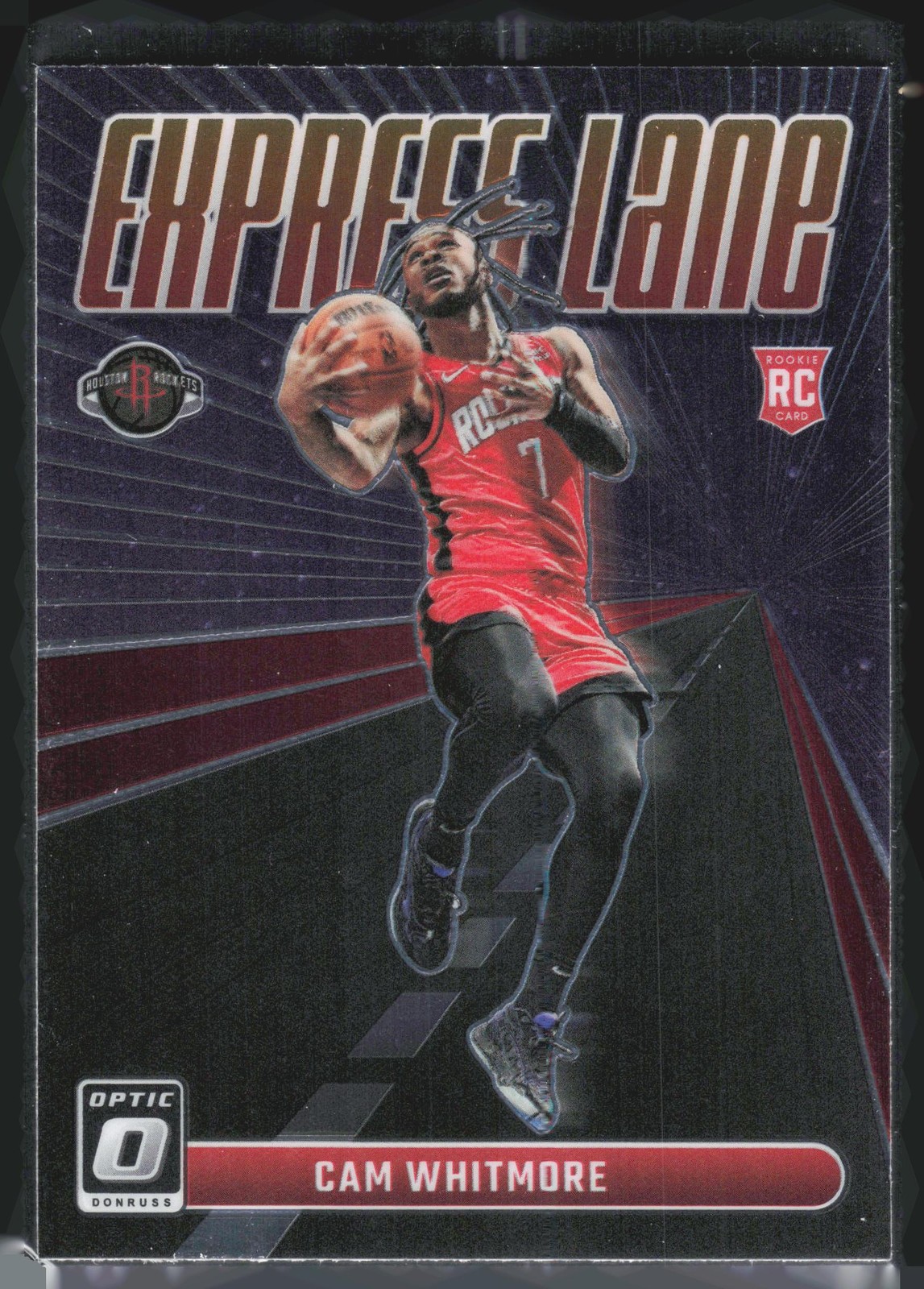 2023-24 Donruss Optic #7 Cam Whitmore Express Lane Holo