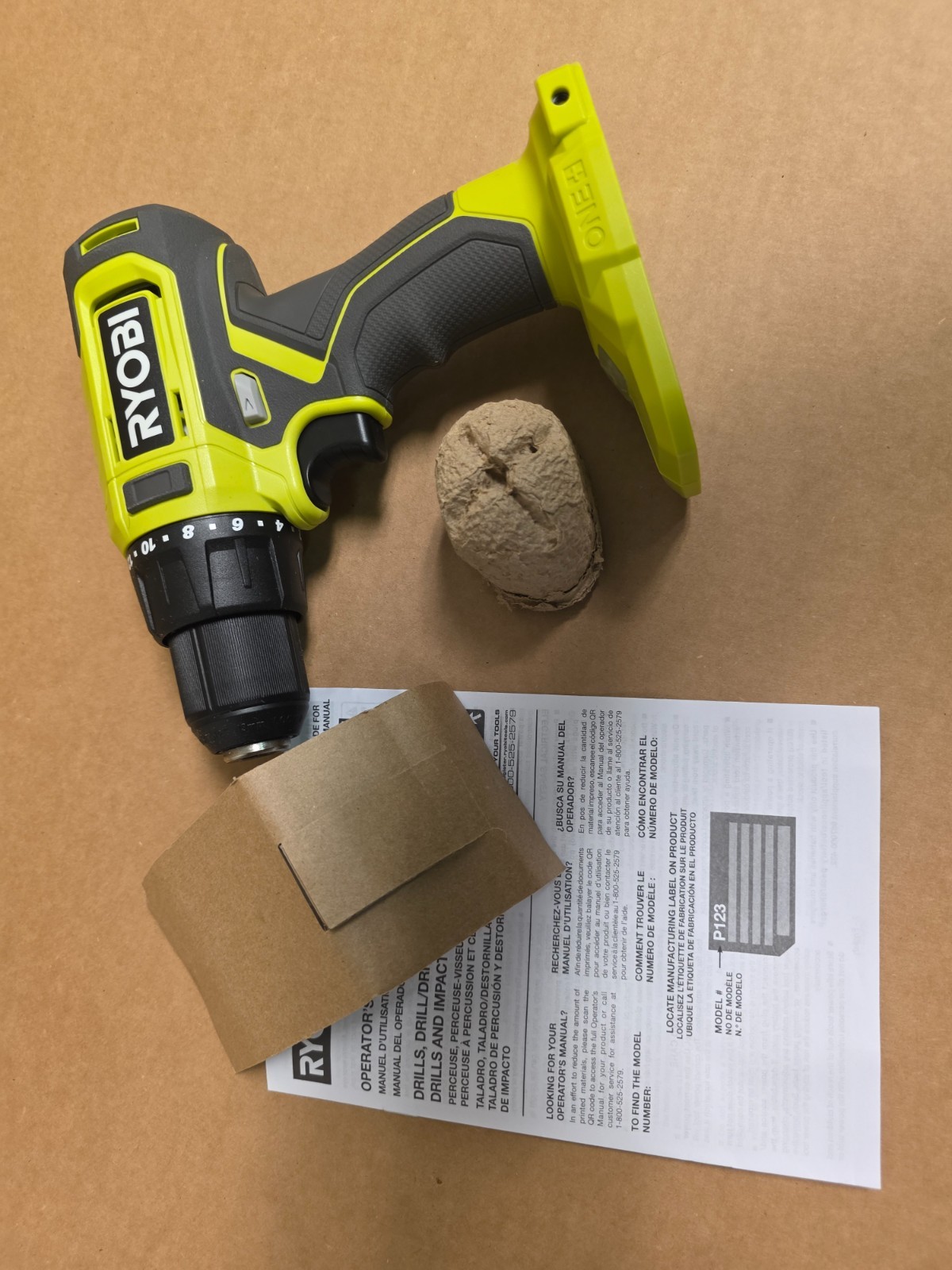 NEW Ryobi ONE+ 18V PCL206 Cordless 1/2 in. Drill Driver PCL206 (Tool Only)