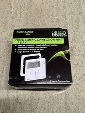 Greenbrook T205 7-Day Electrical Fused Timer Spur Switch