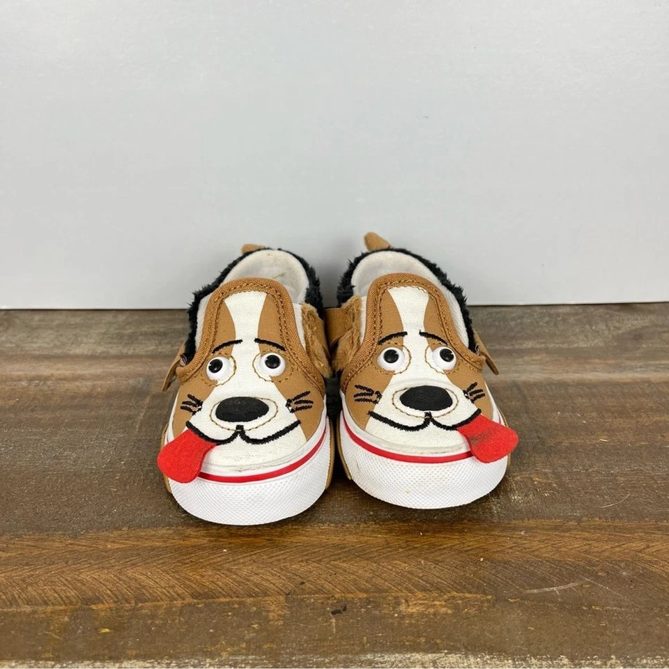 Lindo diseño de perro Vans para niños - talla 4 Foto 2 de 4