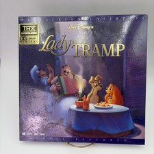 Disney Lady And The Tramp Laserdisc THX Widescreen Restored - FACTORY SEALED 