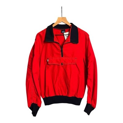 Vintage 70s Red Levi s Ski Pull Over Jacket Small