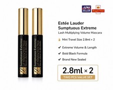 Image of Estee Lauder Sumptuous Extreme Lash Multiplying Mascara 2.8ml x 2 New
