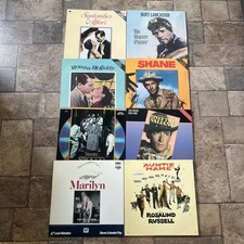 Lot Of 8 Laserdisc Movies Various Titles From 50's Lot 1