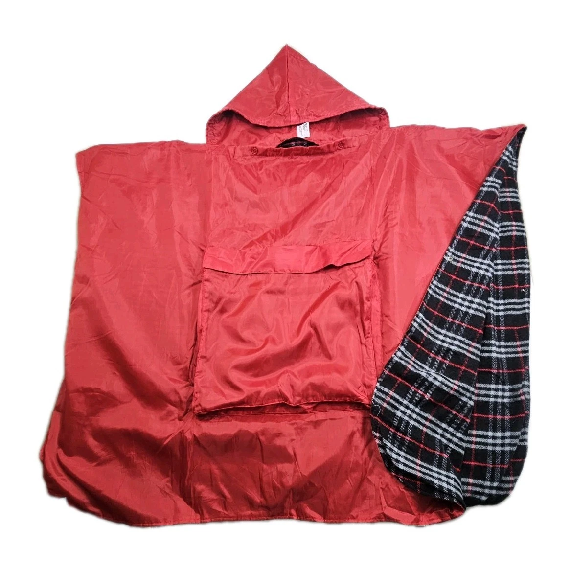Promosports Adventure All Weather Reversible Hooded Flannel lined Rain Poncho
Opens in a new window