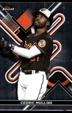 Cedric Mullins 2022 Finest #35 Orioles MLB READ FREE SHIPPING AutographDen