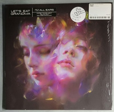 Lets Eat Grandma Im All Ears Vinyl LP 2018 UK Translucent Yellow 2LP Unplayed NM