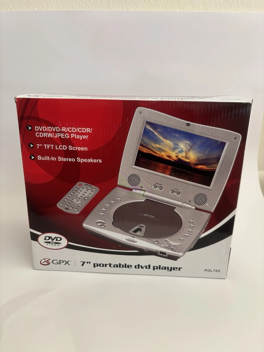 GPX CD-R DVD & Blu-ray Players 5.0-7.9 in Screen for sale | eBay