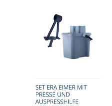 Ha-Ra ERA Eimer + Pressehilfe z. pressen der Bodenfaser Pressbutler NEU