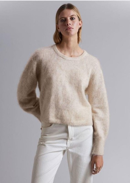 Women & Other Stories Sweater Beige Wool 38 / M / #3GLM