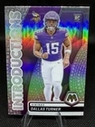Dallas Turner RC Introductions Panini Mosaic Silver Prizm #9 Minnesota Vikings