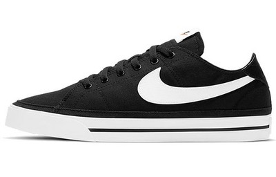 Nike Court Legacy Fashion Trend Low top Skateboard Shoes Mens Black CW6539-002