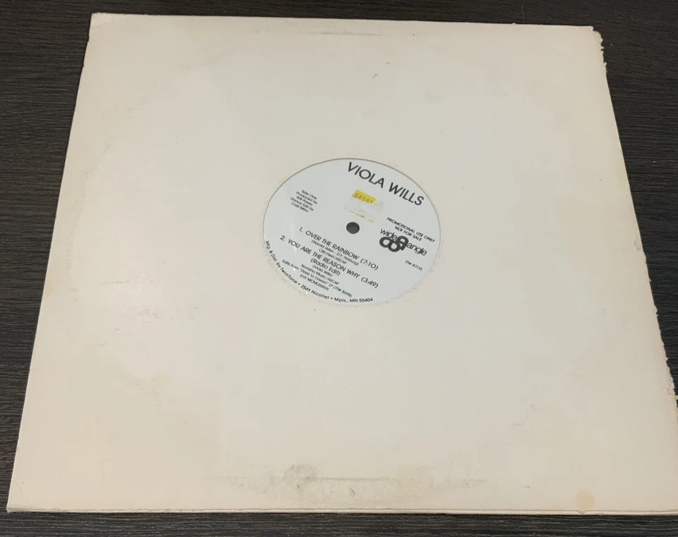 Viola Wills Rainbow Trilogy PROMO SINGLE Vinyl Record EX / VG With Intro Sheet - Imagem 2 de 4
