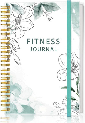 Fitness Journal for Women & Men - A5 Workout Journal/Planner Daily Exercise Log