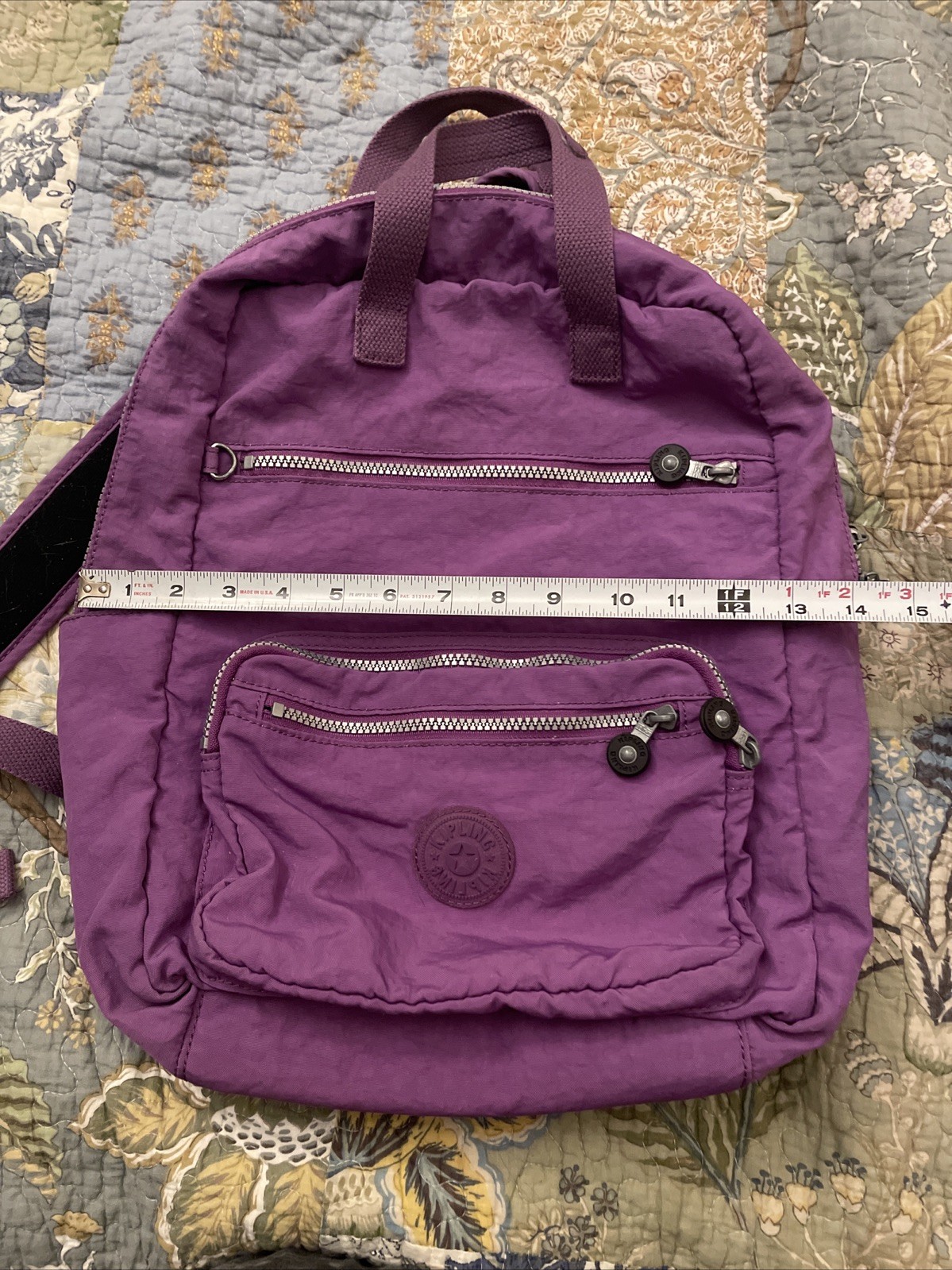 Purple Kipling Backpack - image 4