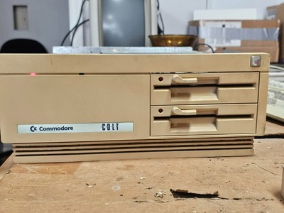 Mint Retro Rare Commodore Colt Base Unit Model PC10C Vintage Computer Works
