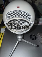 Blue Snowball iCE Condenser USB Microphone- Cardioid - White - Streaming/gaming