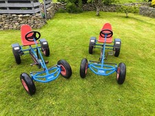 Berg Extra pedal go kart. Fits child and adult. £60 each or both for £100