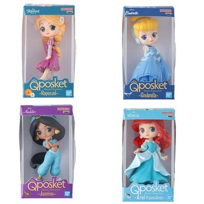 BANDAI Disney Qposket Miniature Set of 4