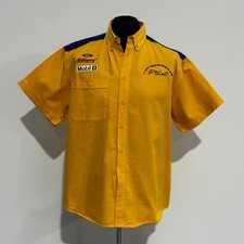 Vintage Michelin Pilot Rally Shirt Team Ford Escort Cosworth Malcolm Wilson Rare