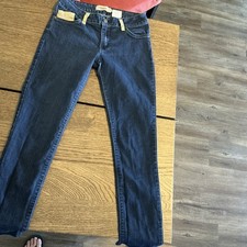 Encore Skinny Gold Belt Loops Size 9 Made In The USA