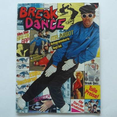 BRAVO Spezial Heft Break-Dance April 1984 Break-Rap, Tanzkurse, Stars der Szene