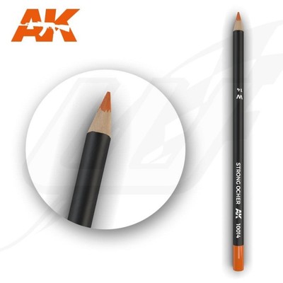 [FR] AK INTERACTIVE Watercolor Pencil Strong Ocher (Box - 5 units) - AK10014-5