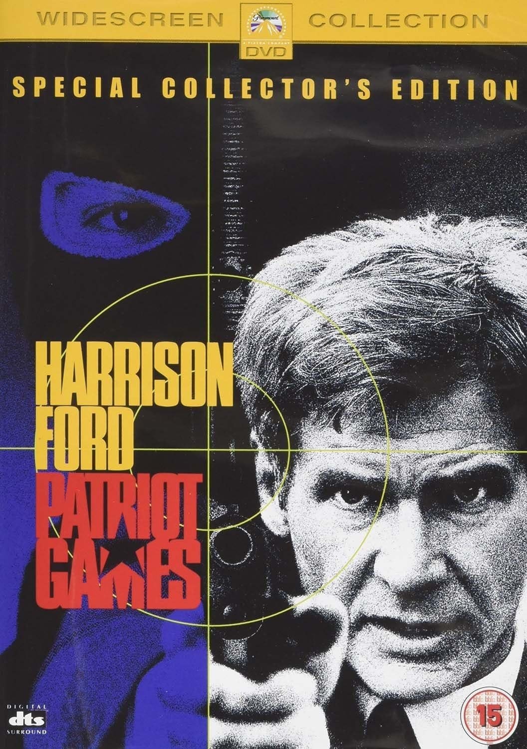 Patriot Games Special Edition (DVD) **NEW**