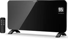 Convection Panel Infrared Space Heater, 1500W Electric Portable Wall Mount Heate